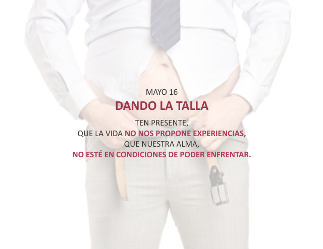 Dando la talla